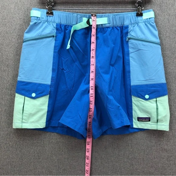 Patagonia Blue and Aqua Athletic Shorts - Picture 10 of 12